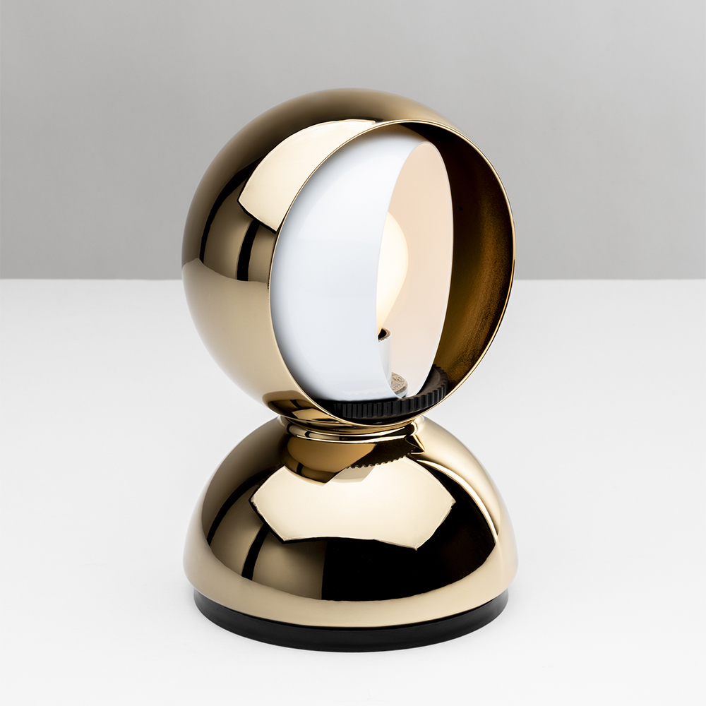 Eclisse PVD Table Lamp by Artemide Table Lamps Eclisse PVD Table Lamp by Artemide Table Lamps